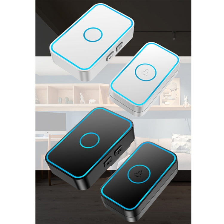 CACAZI A78 Long-Distance Wireless Doorbell Intelligent Remote Control Electronic Doorbell, US Plug, EU Plug, UK Plug CACAZI A78 Long-Distance Wireless Doorbell Intelligent Remote Control Electronic Doorbell, US Plug, EU Plug, UK Plug